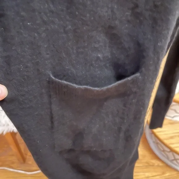 Tahari | Mid-Thigh Length Open Front Cardigan - Picture 7 of 7